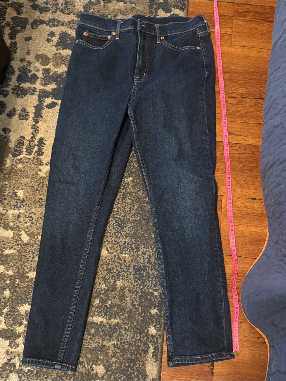 GAP Dark Indigo Vintage Slim High Rise